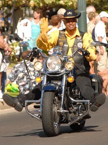 Kalakaua Avenue during Martin Luther King, Jr. Parade